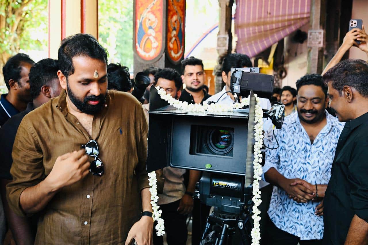 Production still from Arun Gopy Excitements