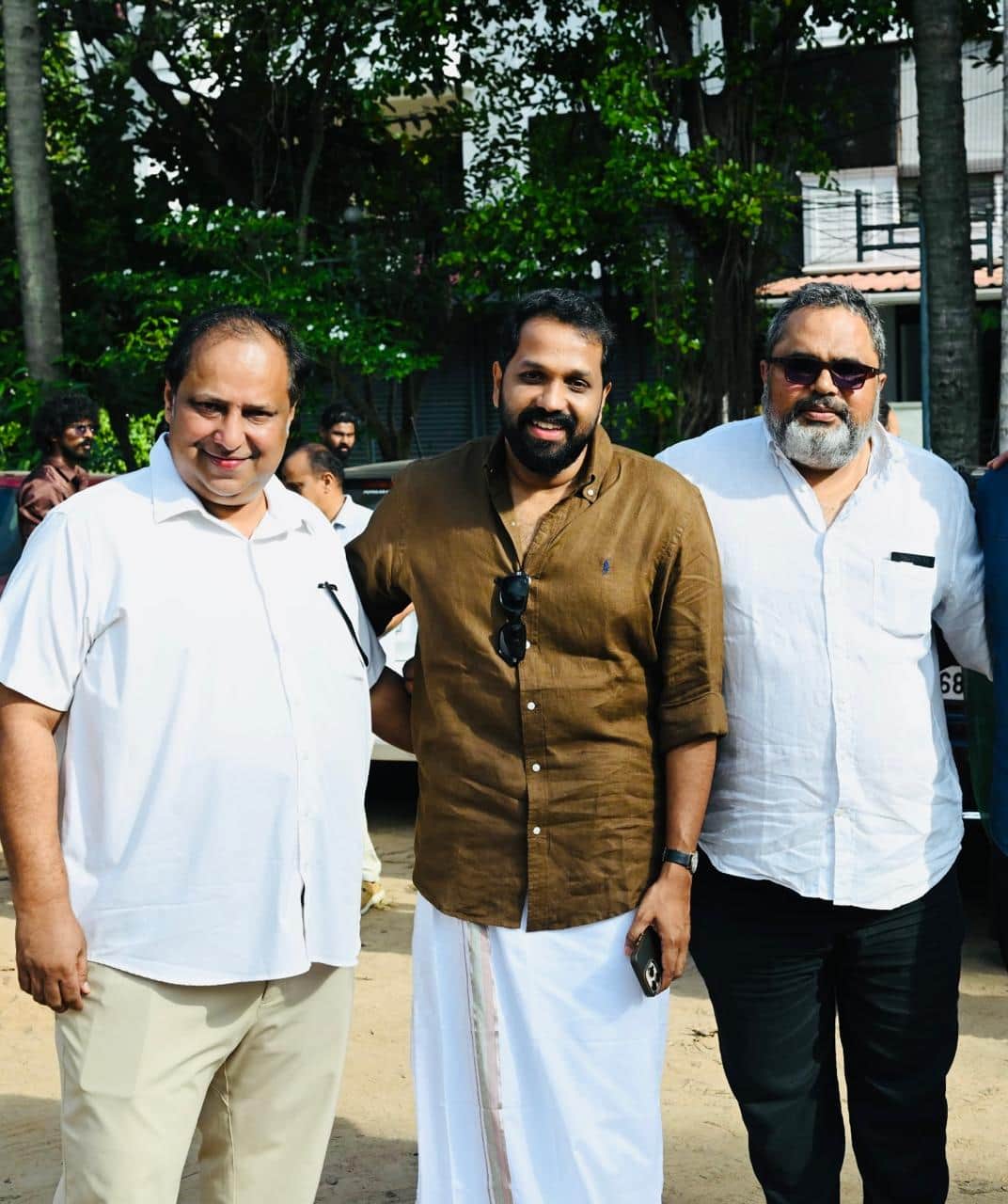 AGE team on set